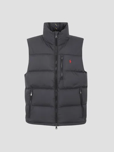 Polo Ralph Lauren Grhm Vst-insulated-vest In Gray