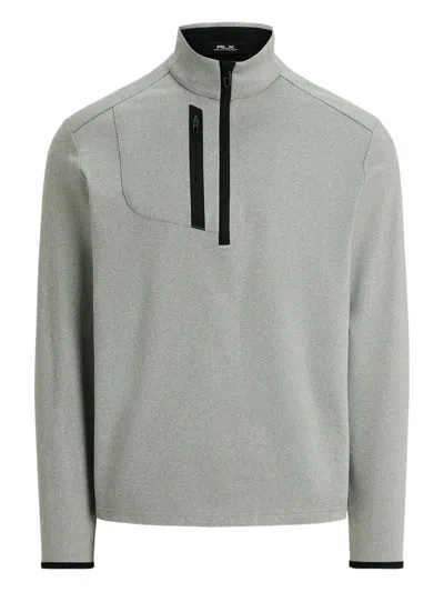 Polo Ralph Lauren Half-zip Pullover Sweatshirt In Gray