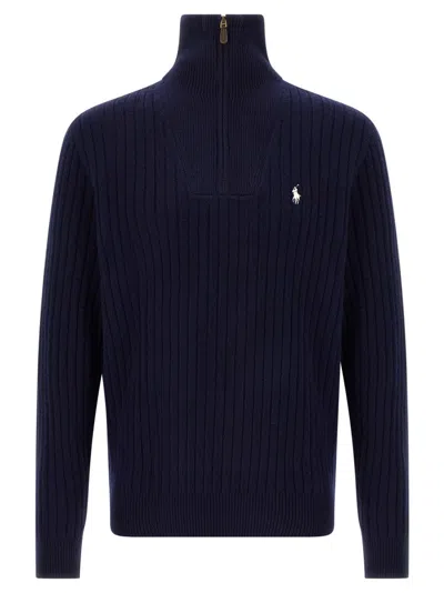 POLO RALPH LAUREN HALF ZIP SWEATER