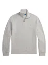 Polo Ralph Lauren Half-zip Sweatshirt In Gray