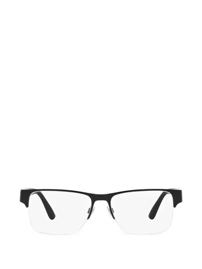 POLO RALPH LAUREN HALF-RIM RECTANGLE-FRAME GLASSES