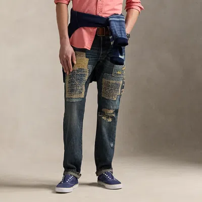 Polo Ralph Lauren Hampton Relaxed Straight Distressed Jean In Pamona