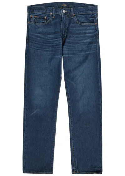 Polo Ralph Lauren Hampton Straight-leg Jeans In Blue