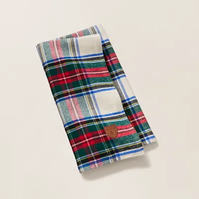 Polo Ralph Lauren Hargrave Throw Blanket In True Cream Multi