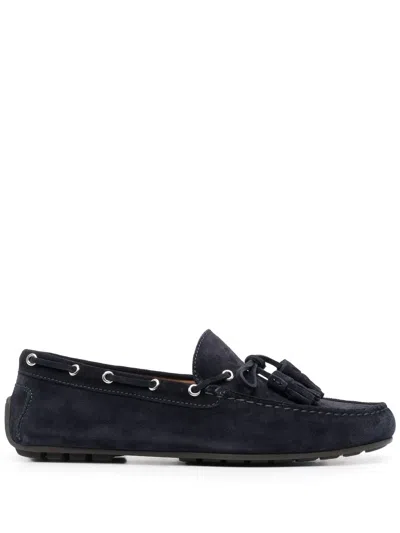 Polo Ralph Lauren Harold Loafer Aus Wildleder In Blue
