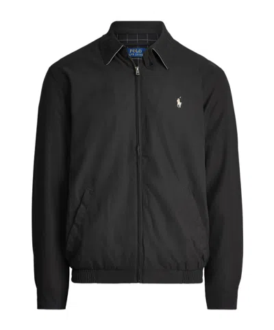 Polo Ralph Lauren Bi-swing Windbreaker Jacket In Black