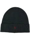 Polo Ralph Lauren Wool Beanie Hats Grey In Gray