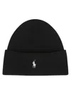 Polo Ralph Lauren Flanged Wool Hat In Black