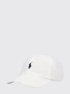 Polo Ralph Lauren Logo Embroidered Baseball Cap In White