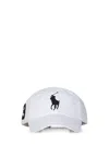 Polo Ralph Lauren Script Icon Logo Twill Baseball Cap In White
