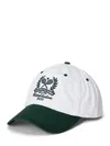 Polo Ralph Lauren X Wimbledon Embroidered Baseball Cap In White