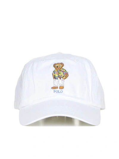 Polo Ralph Lauren Hat In Bianco