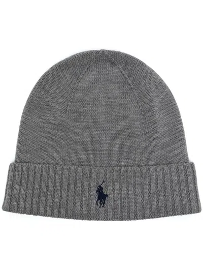 Polo Ralph Lauren Hat With Logo In Gray