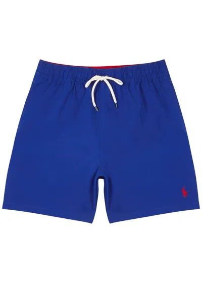Polo Ralph Lauren Hawaiian Swim Shorts In Blue