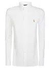 Polo Ralph Lauren Ls Knt Oxfrd-long Sleeve-button Front Shirt In White