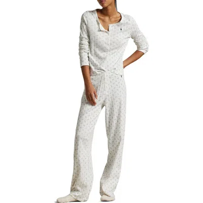 Polo Ralph Lauren Henley Cotton Pajamas In Colby Floral
