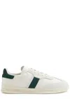 POLO RALPH LAUREN HERITAGE AERA PANELLED LEATHER SNEAKERS