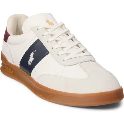 Polo Ralph Lauren Heritage Aera Sneaker In Neutral