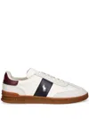 Polo Ralph Lauren Heritage Aera Leather-suede Trainer In White