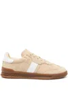 Polo Ralph Lauren Heritage Aera Suede Sneakers In Neutrals