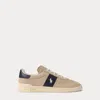 Polo Ralph Lauren Heritage Aera Suede Trainer In Brown