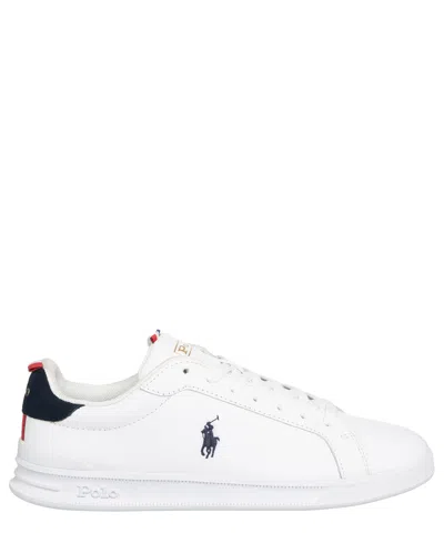 Polo Ralph Lauren Court Ii Sneakers In White