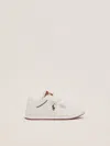Polo Ralph Lauren Sneakers  Bambino Colore Bianco In Neutral