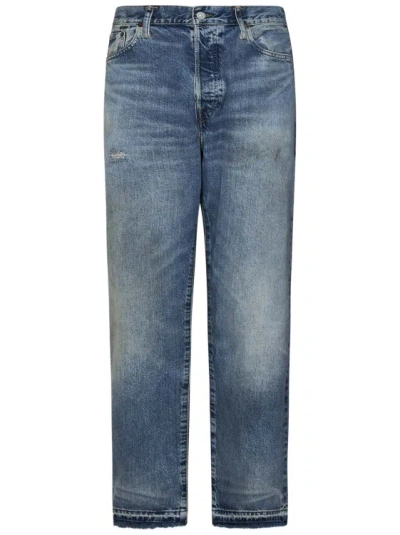 Polo Ralph Lauren Heritage Denim Jeans In Grey