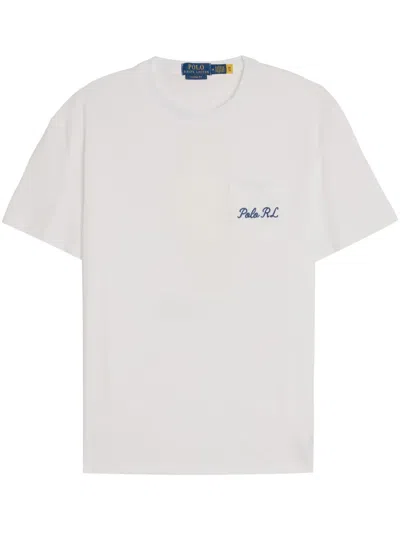 Polo Ralph Lauren Heritage Icon Bear T-shirt In White