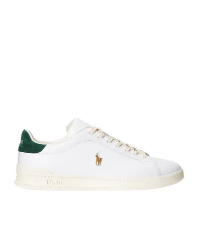 Polo Ralph Lauren Heritage Ii Court Sneaker In Animal Print