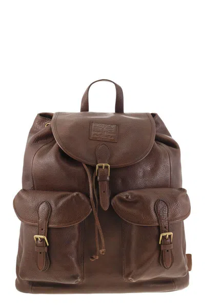 Polo Ralph Lauren Heritage Leather Backpack