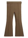 Polo Ralph Lauren Ralph Lauren Herringbone Jacquard Flare Pant In Brown