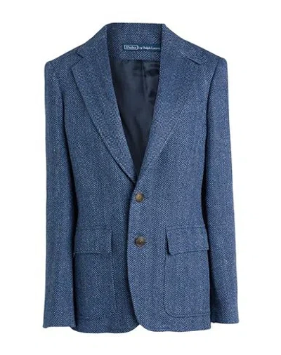 Polo Ralph Lauren Heritage Single Breasted Blazer In Blue