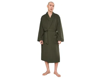Polo Ralph Lauren Herringbone Robe Men's Robe Equestrian Green/company Olive Herringbone/equestrian Green Pp: Sm-md