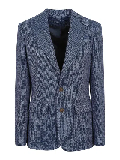 Polo Ralph Lauren Heritage Single Breasted Blazer In Blue