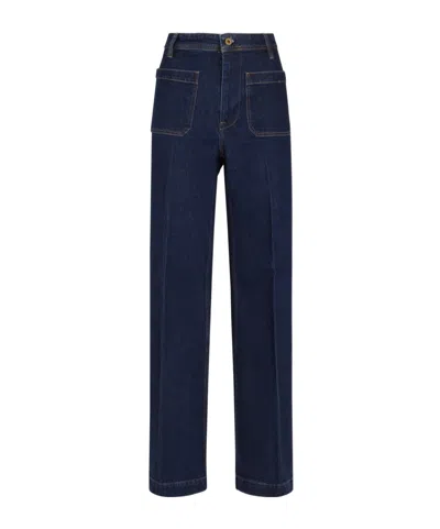 Polo Ralph Lauren High-rise Flared Jeans In Black