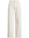 Polo Ralph Lauren High-rise Jeans In White