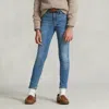 Polo Ralph Lauren Tompkins Stretch Skinny Fit Jean In Disa Wash