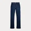 Polo Ralph Lauren High-rise Straight Jean In Blue