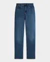 Polo Ralph Lauren High-rise Straight Jeans In Blue