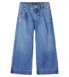 Polo Ralph Lauren High-rise Wide-leg Jeans In Blue