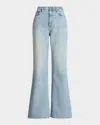 Polo Ralph Lauren High-rise Wide-leg Jeans In Novera Wash