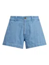Polo Ralph Lauren High-waisted Denim Shorts