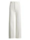 Polo Ralph Lauren High-waisted Flared Trousers In White