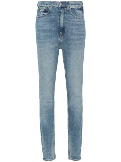 Polo Ralph Lauren Tompkins High-rise Skinny Jeans In Blue