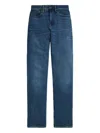 Polo Ralph Lauren High-waisted Straight Jeans In Multi