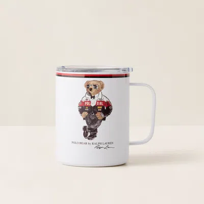 Polo Ralph Lauren Holiday Polo Bear Outdoor Mug In White/red/black