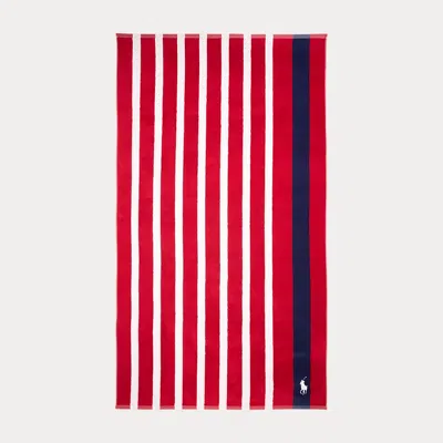 Polo Ralph Lauren Home Breton Beach Towel In Red | ModeSens