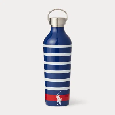 Polo Ralph Lauren Home Give Me Tap Breton Striped Water Bottle In Blue