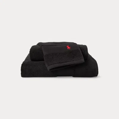 Polo Ralph Lauren Home The Polo Towel & Mat In Black